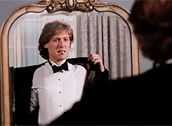 it's James Spader in a tux!